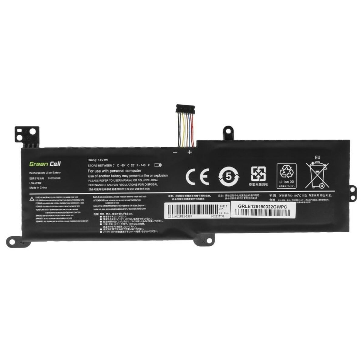 Batteria per Laptop Green Cell LE125 Nero 3500 mAh